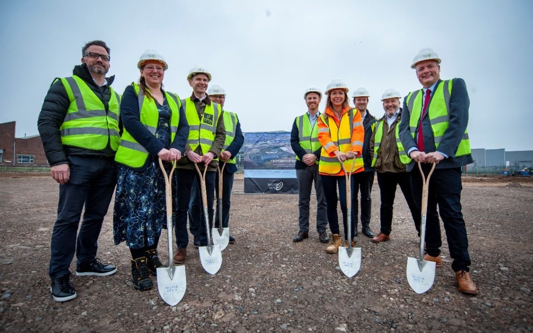 Manse Opus celebrate the Breaking Ground Ceremony of Prospero Ansty Park’s newest industrial scheme